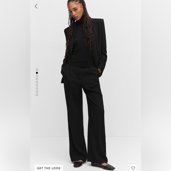 Mango Pleated Trouser - Never Worn/ Sold Out - Picture 1 of 7